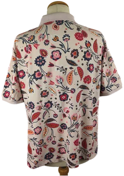 Damen T-Shirt Walbusch Geblümt Gr. 40 | Sommerleicht - Bild 3