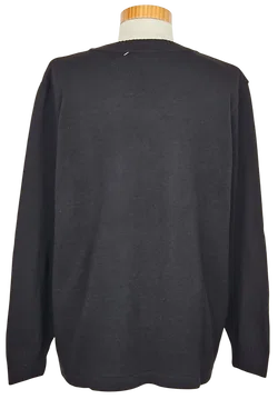  KASA Strickmoden Vintage Damen Pullover, schwarz - Gr. XL  – Vorschau 3
