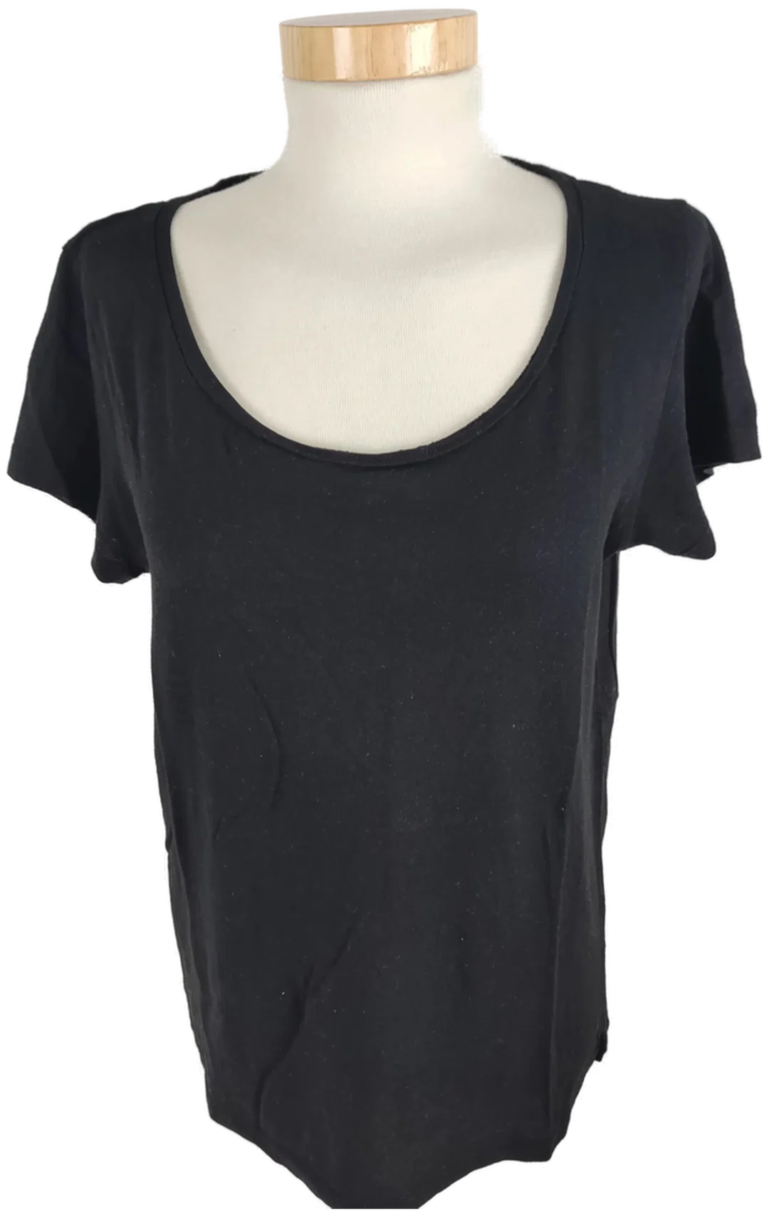 Pull & Bear Damen T-Shirt, kurzarm, schwarz, Größe M - Bild 1