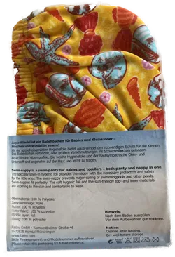 FASHY BABY Badewindelhose Gr. 62/68 (S) - Sommermuster, NEU - Bild 6