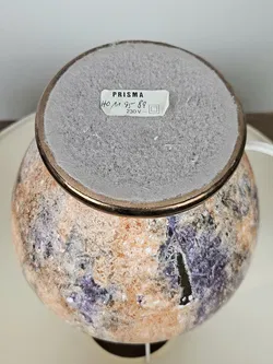 Dekorative Vintage Keramik Tischlampe - multicolor - Bild 4