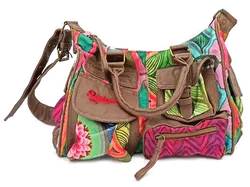 Desigual Damen Ishburi Handtasche / Umhängetasche gemustert - Bild 1