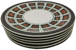 Boch Belgium  Bernadette Teller 6 Stück - Bild 1