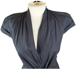 Hugo Boss Midikleid - Gr. 36 / 96% Baumwolle / 4% Elasthan - Bild 2