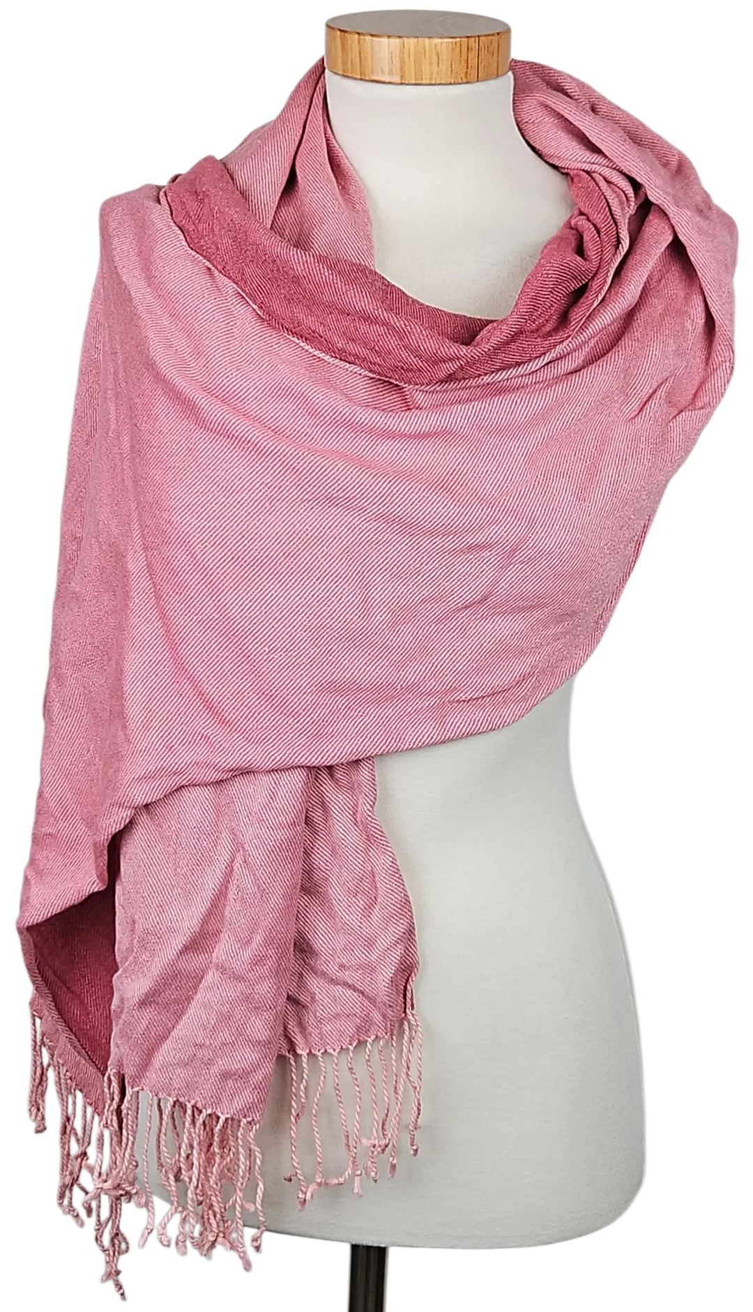 Yves Rocher Damen Schal - rosa – Bild 3
