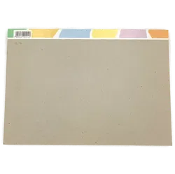 ÖKO-PLUS Buntes Naturpapier 12 Blatt 24 x 34 cm - Bild 2