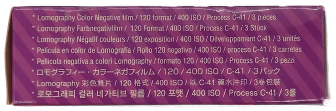 Lomography Color Negative 120 Film ISO 400 2er-Pack – Bild 4