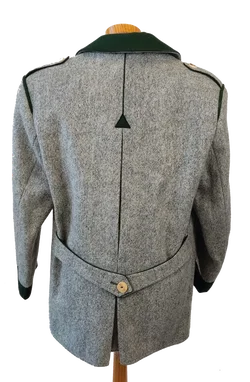 Original Schladminger Herren-Janker, grau - Gr. 24 - Bild 2