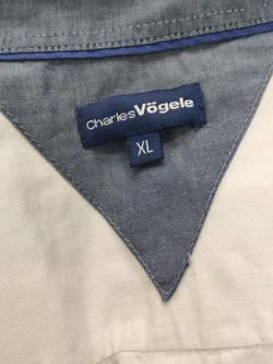 Baumwollhemd Charles Vögele Weiß Kurzarm | Zeitloser Klassiker – Vorschau 5