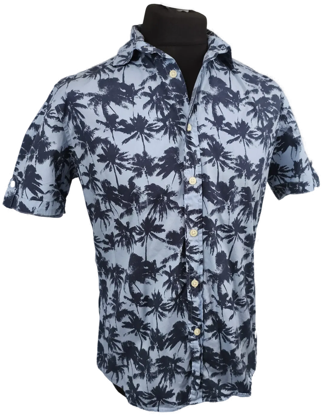 Esprit Herrenhemd, Gr. M, Hawai - Bild 4