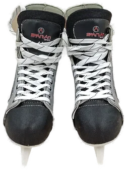 Spartan Herren-Eishockeyschuhe schwarz-weiß Gr. 44 – Vorschau 2