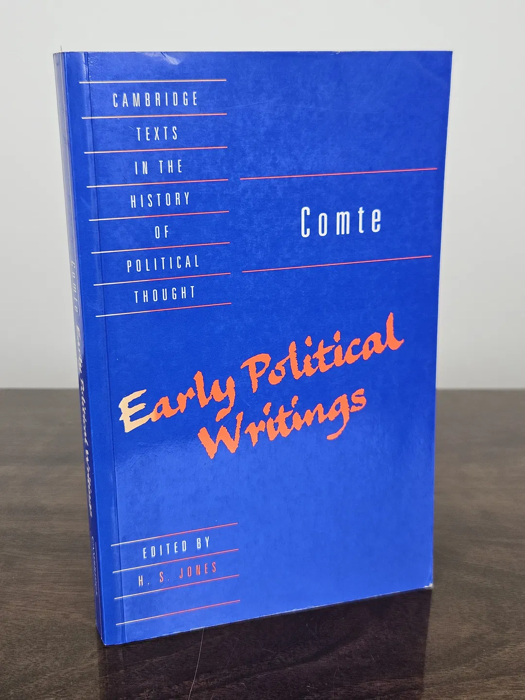 Comte: Early Political Writings - Auguste Comte, H.S. Jones  - Bild 1