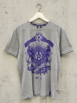 AUSTRIA WIEN Herren Vintage Fanshirt, grau - Gr. L