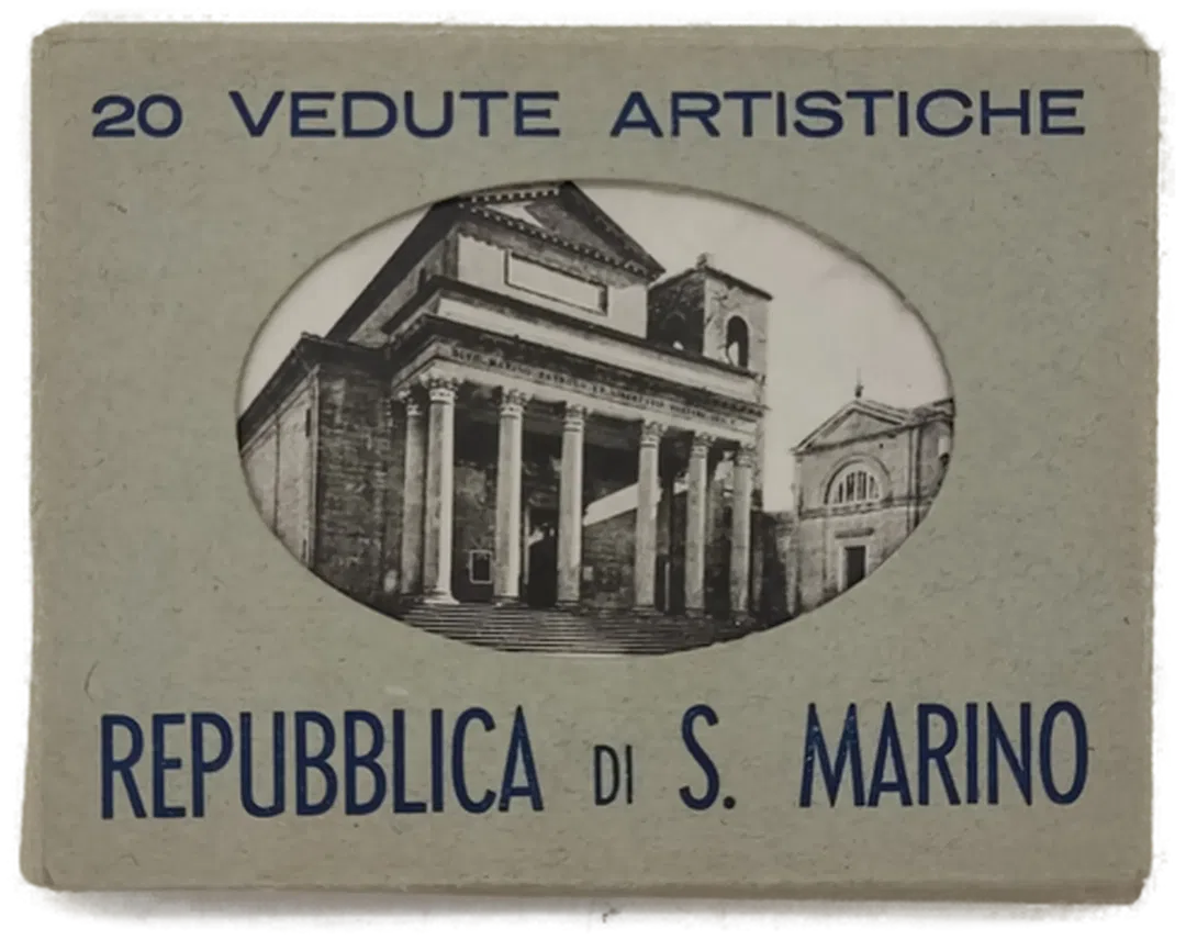 Fototipia Berretta s.a. - SAN MARINO, 20 S/W-Fotos, Souvenirartikel 60er Jahre - Bild 1