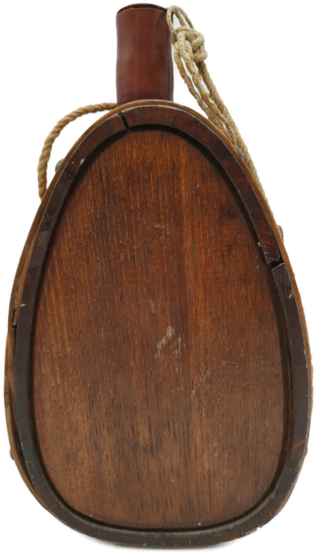 Feldflasche aus Holz ca. 29 cm hoch  – Bild 2