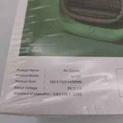 Neuwertiger Tragbarer Desktop-Mini-Luftkühler M201 – Effiziente Kühlung für Zuhause und Büro - Bild 3