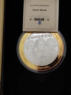 Wiener Klassik Limitierte  Sammler Münzen 1-4  - Bild 7