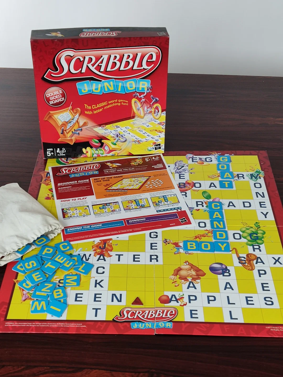 Scrabble Junior- Gesellschaftsspiel - Hasbro – Bild 5