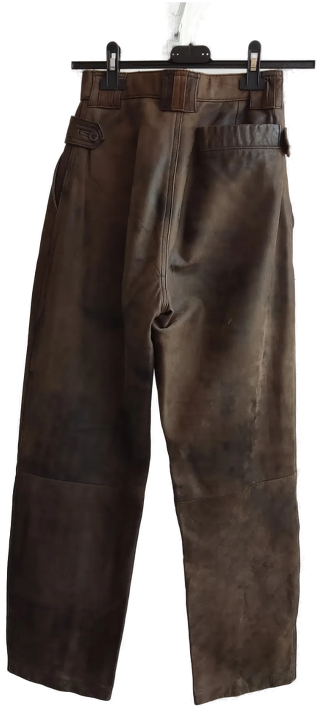 Lar Damen Trachtenhose Echtleder braun - Gr. 36 – Bild 2