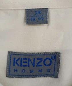 Kenzo Homme Herrenhemd weiß Gr. 39 – Vorschau 3