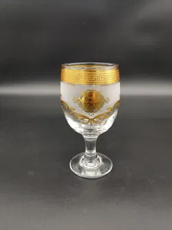 6 Gläser mit Golddekor - Bild 4