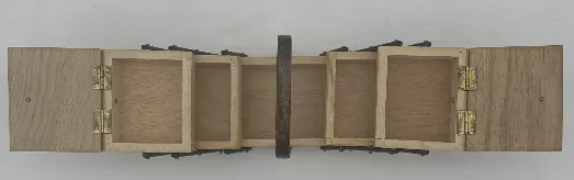 Vintage-Nähkästchen aus Holz – Bild 5