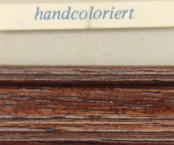 Trachten aus Österreich nach antiken Stichen handcoloriert - 3 Stück - Bild 3