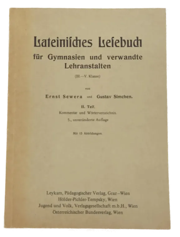 Buch Lateinisches Lesebuch für Gymnasien und verwandte Lehranstalten - Bild 2