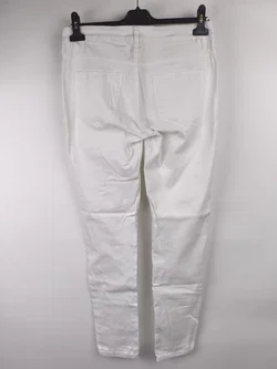 Damenhose weiß Gr. M Ann Christine - Bild 2