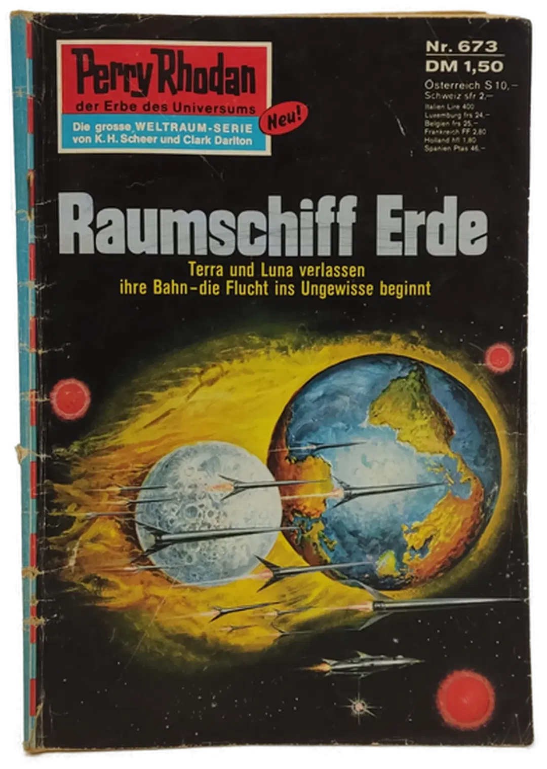 Romanheft Perry Rhodan Raumschiff Erde Erstauflage Nr.673 - Bild 1
