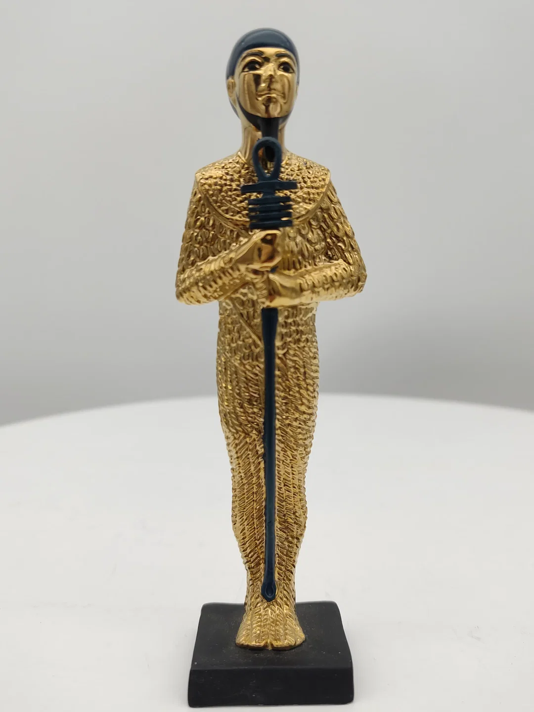 Goldener Ptah Porzellan & Zertifikat von Franklin Mint | Limitierte Rarität - Bild 1