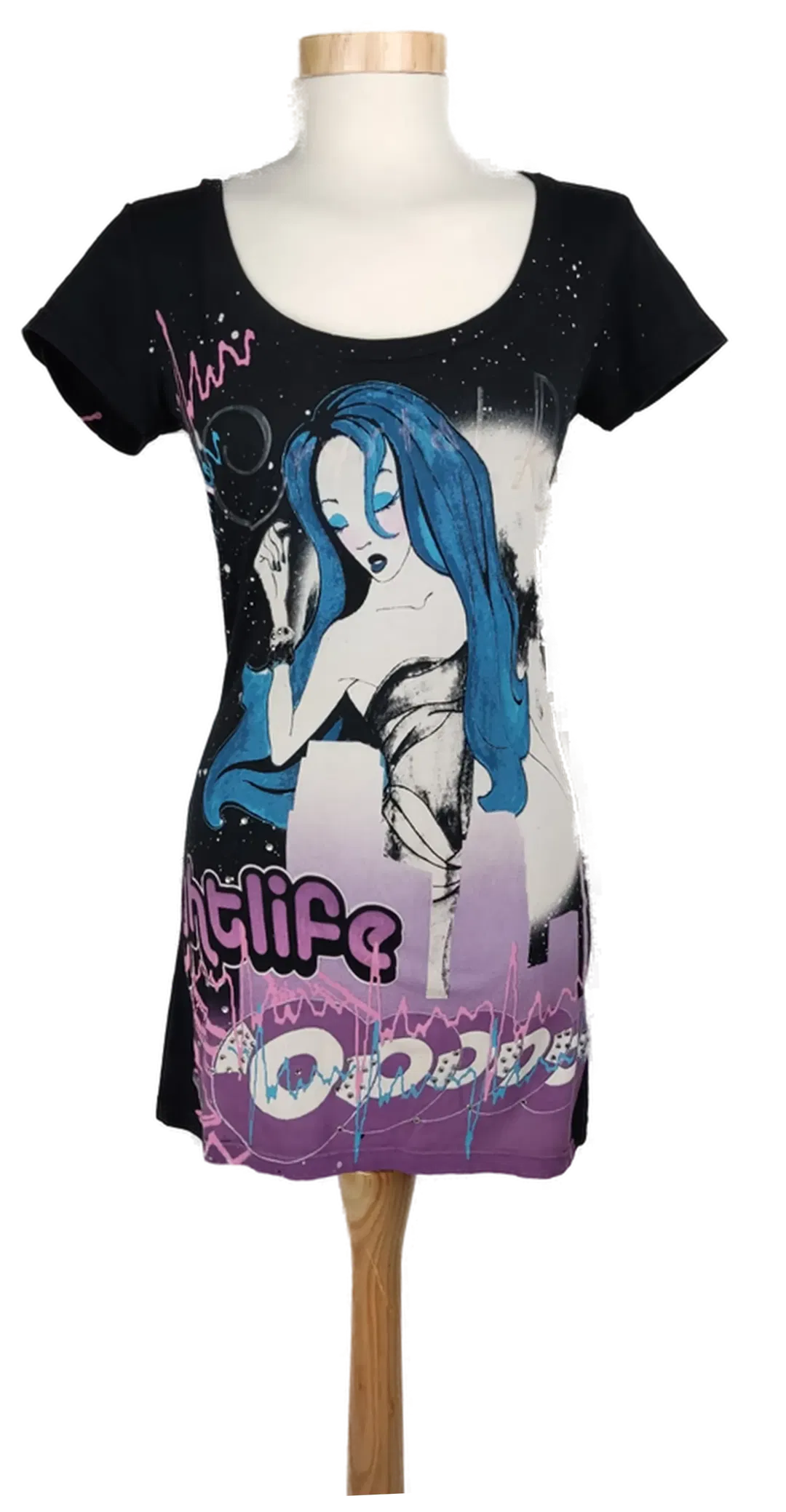 Crystal Rock Damen Longshirt - M/38 - Bild 4