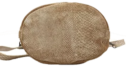 Liebeskind Berlin Ledertasche schlangenoptik braun/weiß - Bild 7