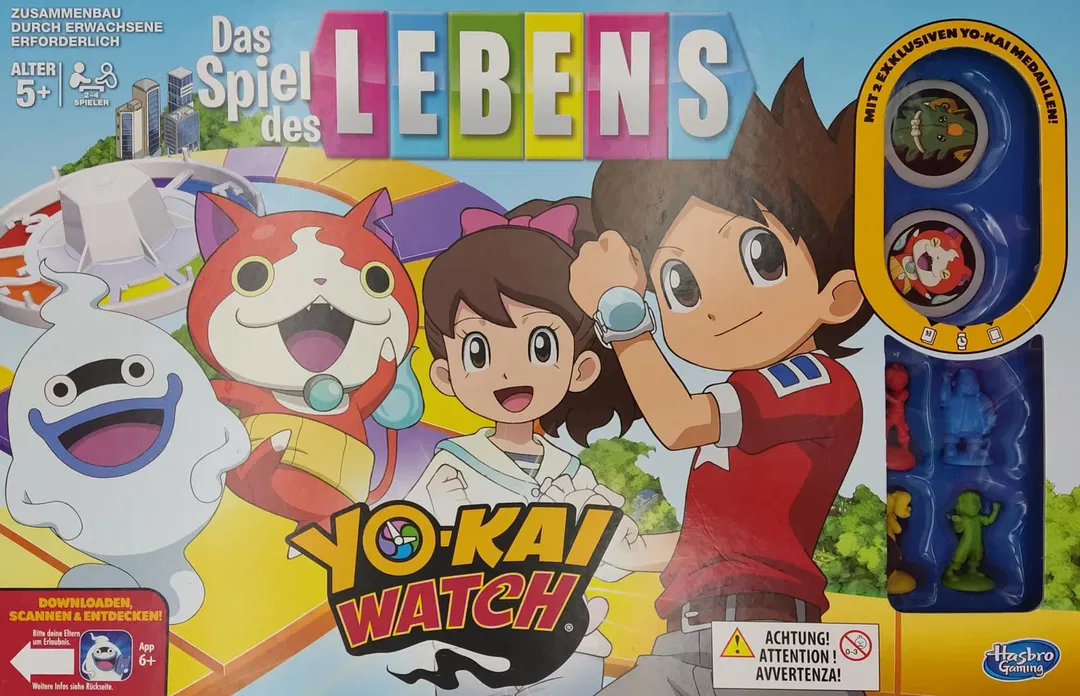 Das Spiel des Lebens - Yo-Kai Watch - Hasbro Gaming - Bild 4