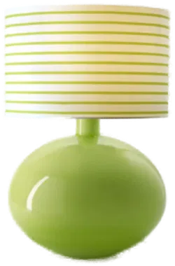 LIKEA Ysby Tischlampe – Glas – Grün – 1990er Jahre – 45 cm - Bild 3