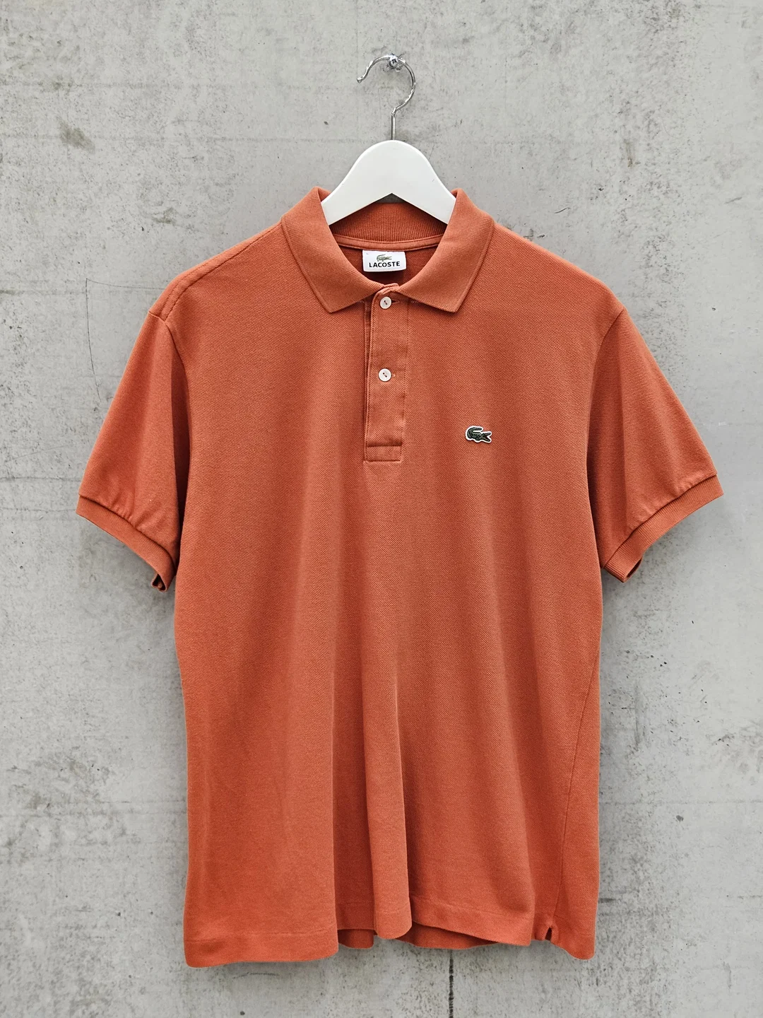 Lacoste Herren T-Shirt, orange - Gr. S – Bild 1