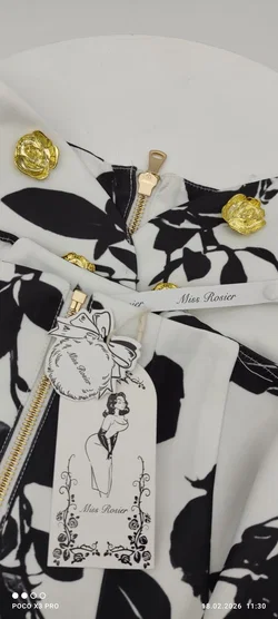 Miss Rosier Rock mit Rosenmuster - Bild 2