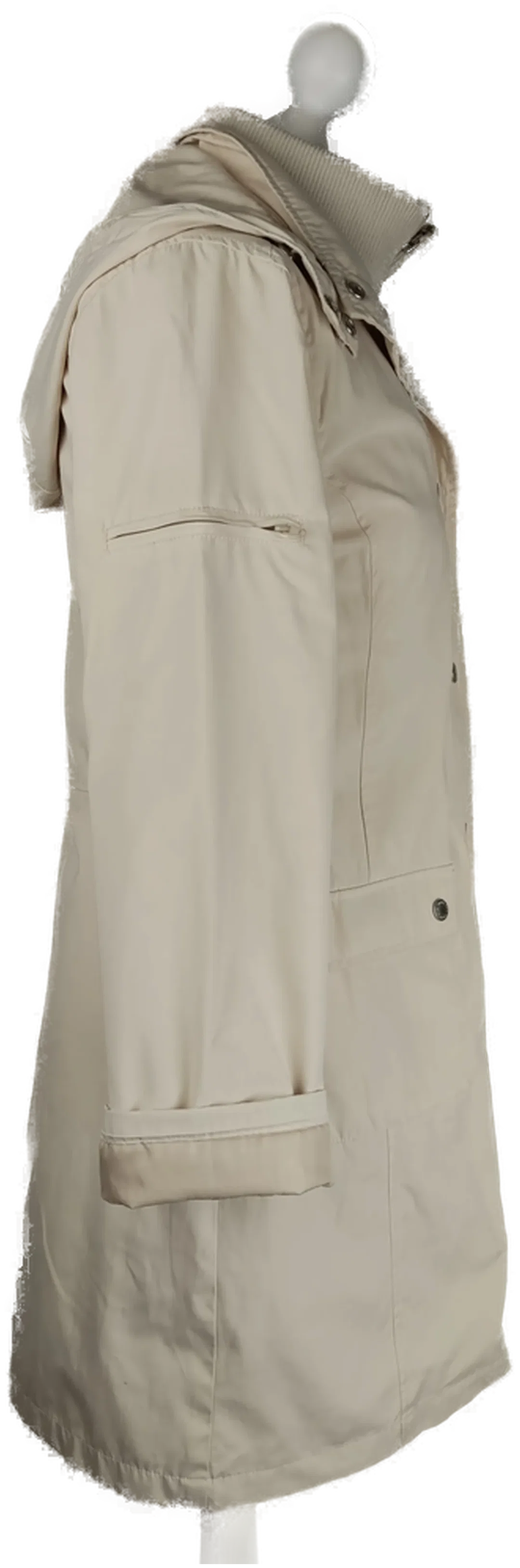 Damen Parka Street One Beige | Zeitloser Begleiter / mit abnehmbarer Kapuze – Bild 3