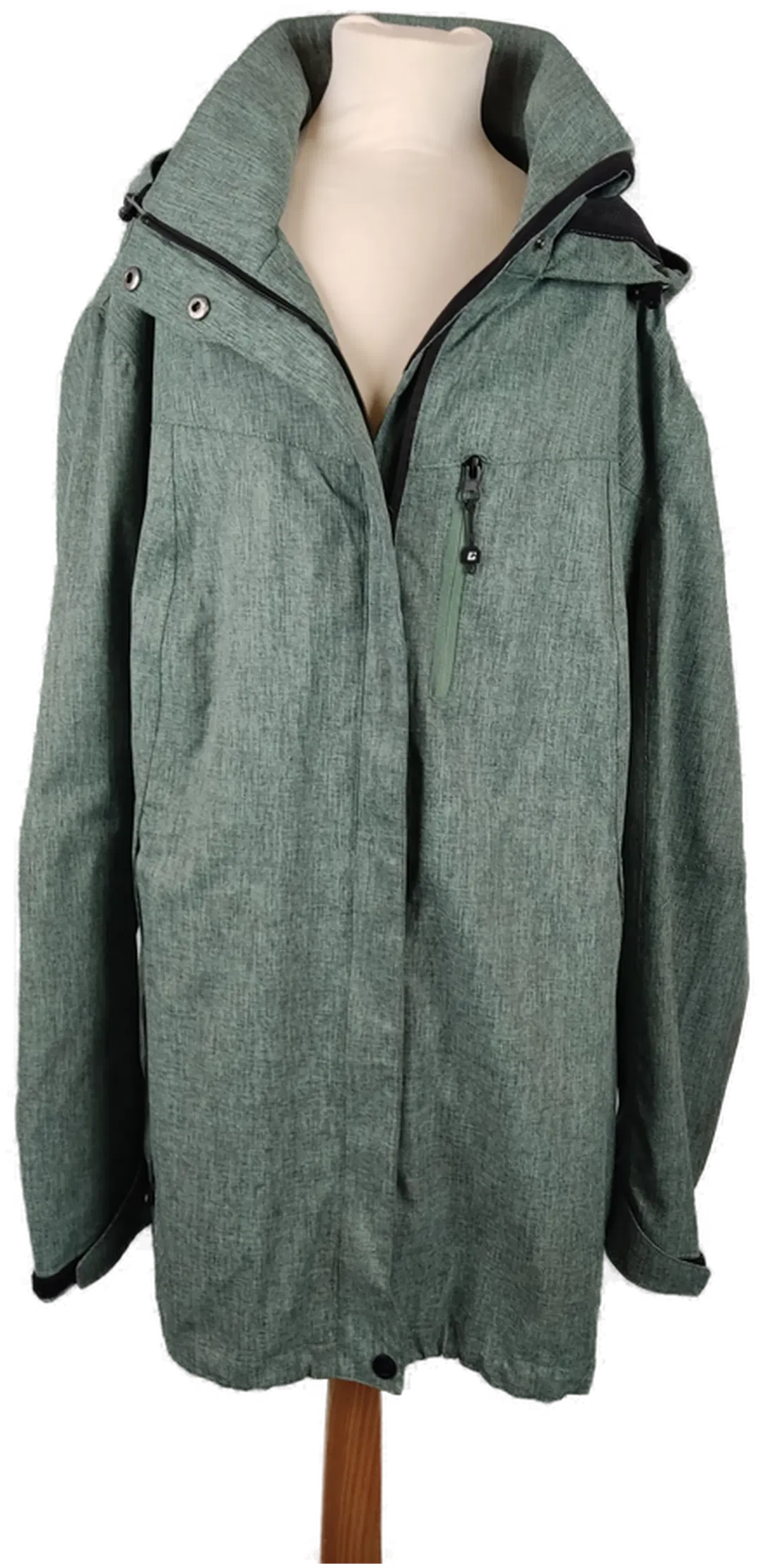 Killtec Sport- und Freizeitjacke Herren mintgrün meliert - M/48 - Bild 4