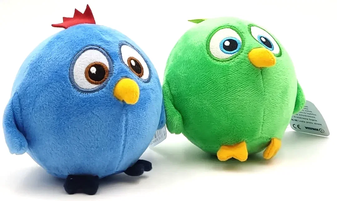 Antistressball Set im Angri Bird Plüsch Design  – Bild 1