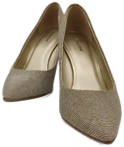 Graceland Damen  Pumps High Heels gold glänzend - Gr. 37 - Bild 2