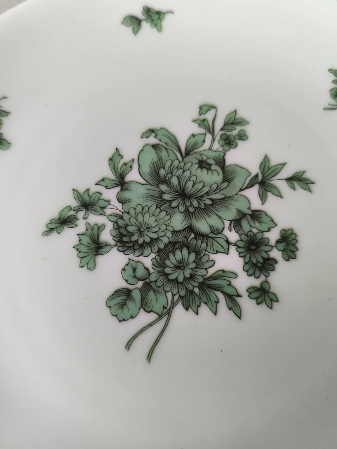 Thomas, Kaffeeset 4-tlg "Grüne Blume", 50er, Vintage – Bild 6