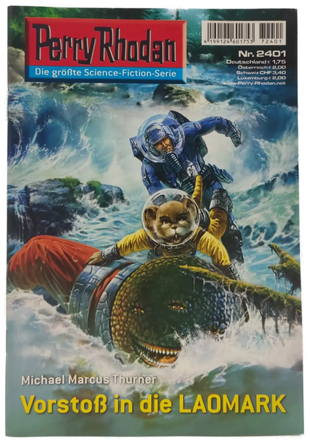 Romanheft Perry Rhodan Vorstoß in die LAOMARK Erstauflage Nr.2401 - Bild 1