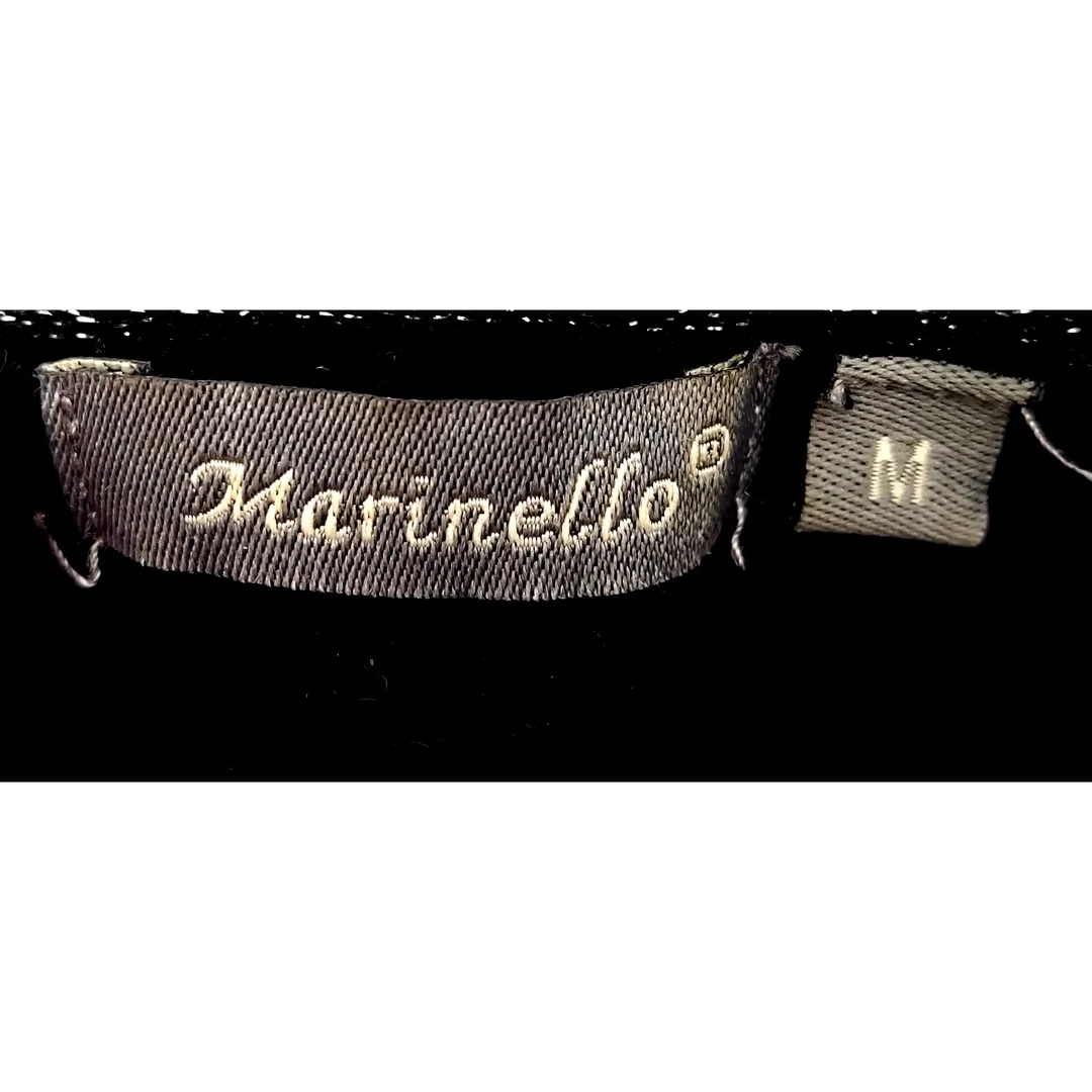 Marinello Damen Pullover mit Stoff Zusatz schwarz Gr.M – Bild 4