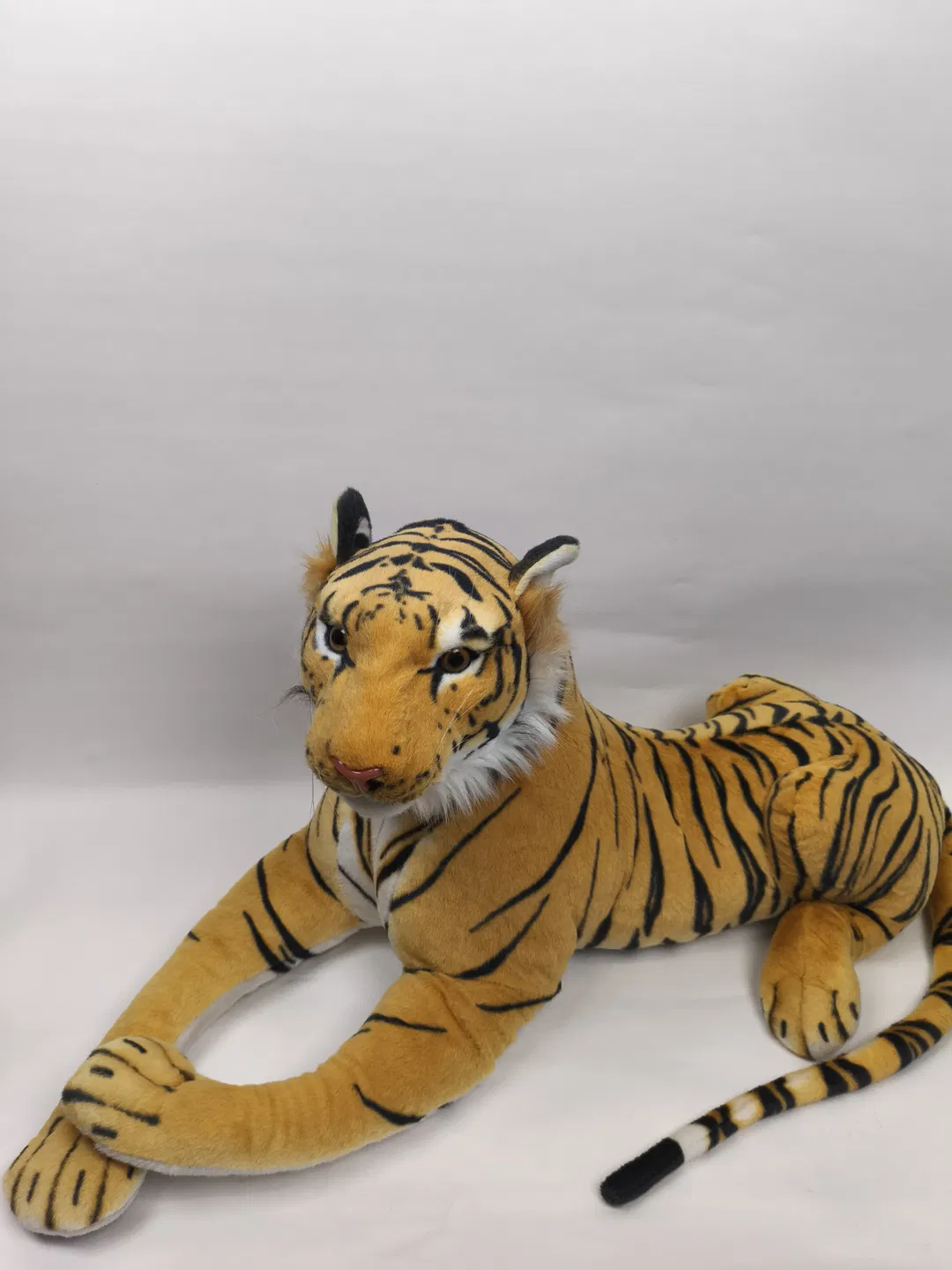 Plüschtier Tiger XL 160 cm lang 50 cm hoch Weihnachten - Bild 4