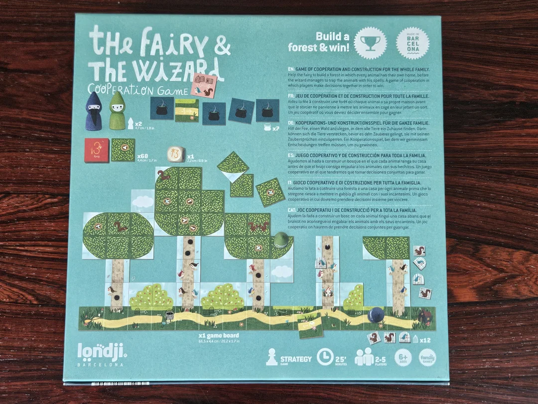 The Fairy & The Wizard - Gesellschaftsspiel - londji Barcelona  – Bild 2