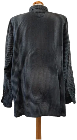 SIGNUM Herrenhemd, schwarz - Gr. XXL - Bild 3