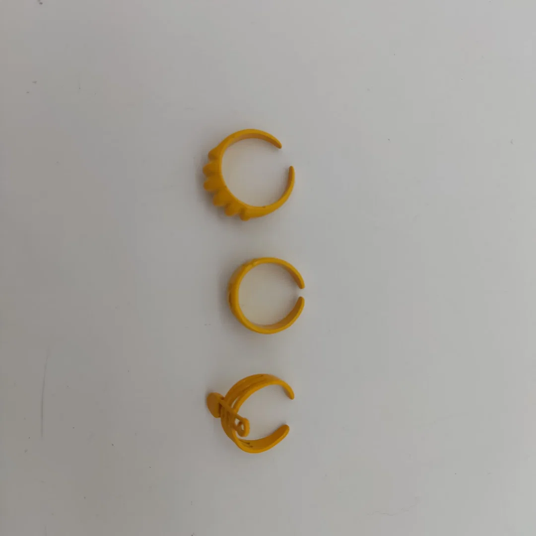 3er Ringset gelb – Bild 3