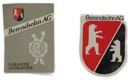 Berendsohn Massive Vintage Messing Tischuhr , Sternzeichen Astrologie - Bild 5