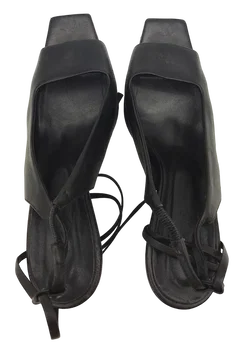 COS Damen Schnürsandalen, schwarz - Gr. 40 - Bild 3
